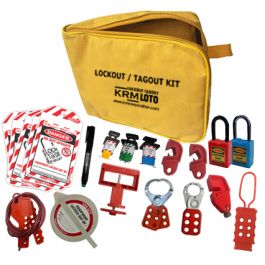 KRM LOTO - OSHA LOCKOUT TAGOUT ELECTRICAL KIT-1424