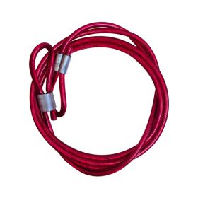 KRM LOTO - INSULATED METAL CABLE DOUBLE LOOP (1 MTR) 