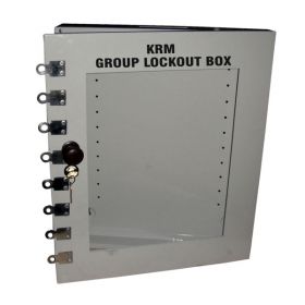 Group Lockout Box With 8 Slots
