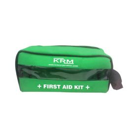 FIRST AID KIT POUCH (TRANSPARENT) - GREEN