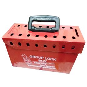 Portable Group Lockout Box (16 Holes)