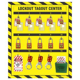KRM LOCKOUT TAGOUT CENTER WITHOUT MATERIAL