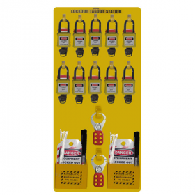 KRM LOTO Lockout Tagout Station (without material)