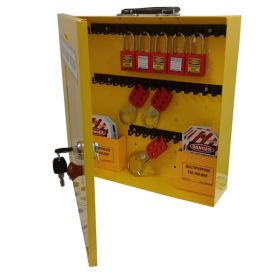 KRM LOTO – LOCKABLE LOCKOUT TAGOUT PADLOCK STATION- 37590 WITHOUT MATERIAL