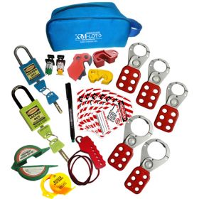 KRM LOTO – OSHA LOCKOUT TAGOUT ELECTRICAL POUCH KIT-4064 