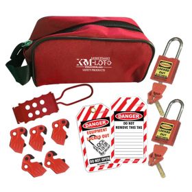 KRM LOTO - OSHA PERSONAL LOCKOUT TAGOUT POUCH KIT- 102-A