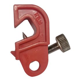 Universal Circuit Breaker Lockout with nose at base with special  foldable screw - Red