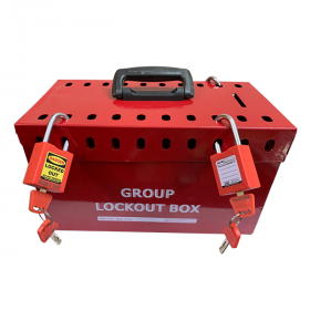 Krm Loto – Portable Group Lockout Box 20 Holes