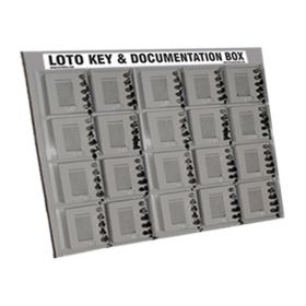 KRM LOTO – 5 LOCK WITH 20 GROUP LOCKOUT BOX CABINET 