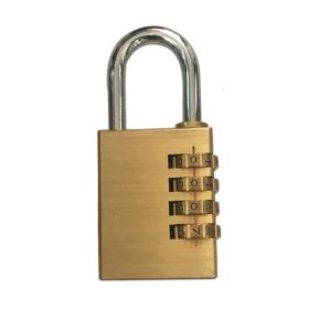 KRM LOTO – BRASS SAFETY PADLOCK – WITH NUMBER PATTERN