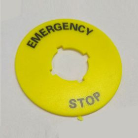 25PCS KRM LOTO - ELECTRICAL PANEL EMERGENCY STOP SIGN-4616