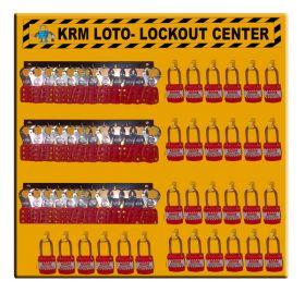 KRM LOTO – LOCKOUT TAGOUT CENTER WITHOUT MATERIAL