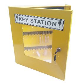 KRM LOTO – LOCKABLE LOCKOUT TAGOUT KEY STATION-375 (WITHOUT MATERIAL)