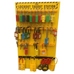 KRM LOTO - LOCKOUT TAGOUT PADLOCK CENTER (without material)