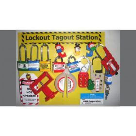 KRM LOTO - LOCKOUT TAGOUT STATION WITHOUT MATERIAL