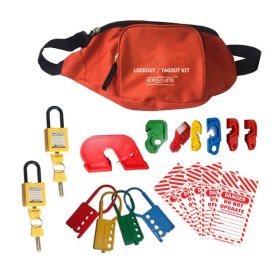 KRM LOTO – OSHA LOCKOUT TAGOUT ELECTRICAL POUCH KIT -2121 