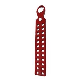 KRM LOTO - POWDER COATED HASP WITH 24 HOLES - RED 