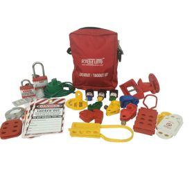 KRM LOTO – PERSONAL LOCKOUT TAGOUT KIT – RED