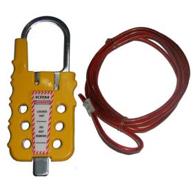 Multipurpose Cable Lockout - Yellow