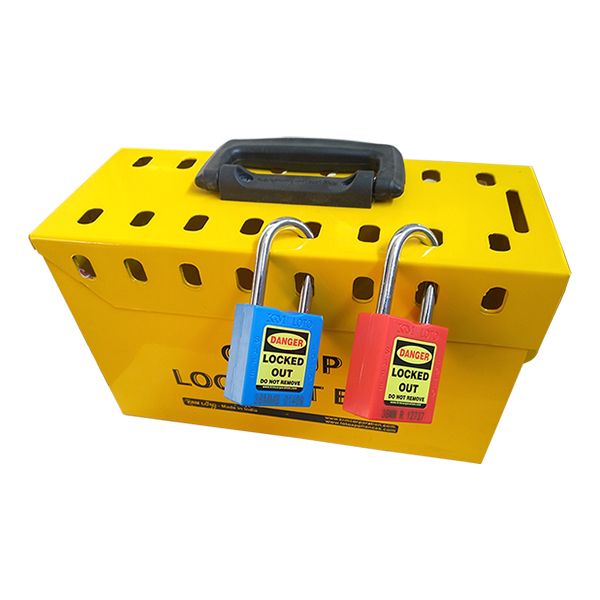 Hiloto 「NewLevelUnlocked」 Special Box L Amazon.com: RealPlus Large Lockout Tagout Box Portable Loto Group